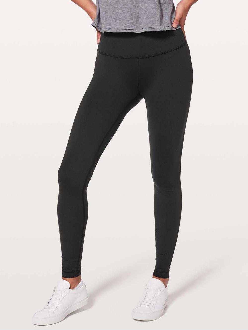 Lululemon High-Rise Black Women's Activewear Leggings. Size 8